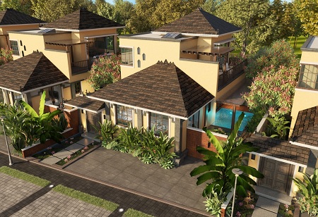 Work on the resort-style second home project by Pushpam Group in Alibaug is underway